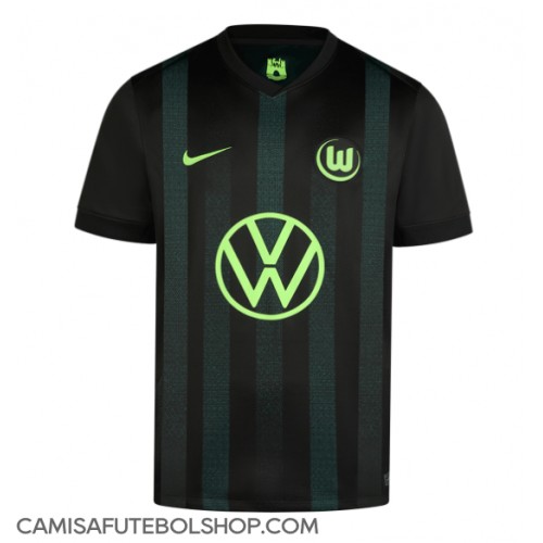 Camisa de time de futebol Wolfsburg Replicas 2º Equipamento 2024-25 Manga Curta